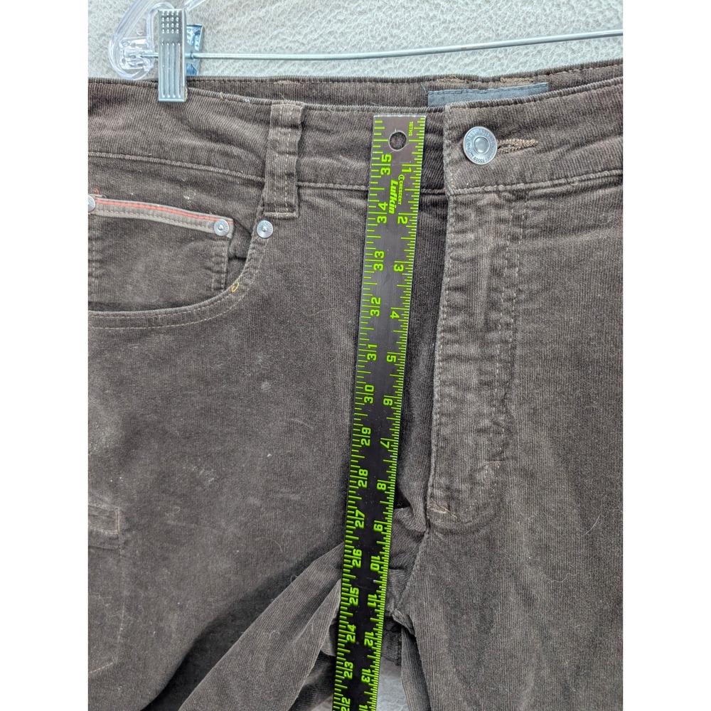 Brothers & Sons Men's Corduroy Pants Size 36x32 Brown Relaxed Fit Casual Stretch - Picture 6 of 9